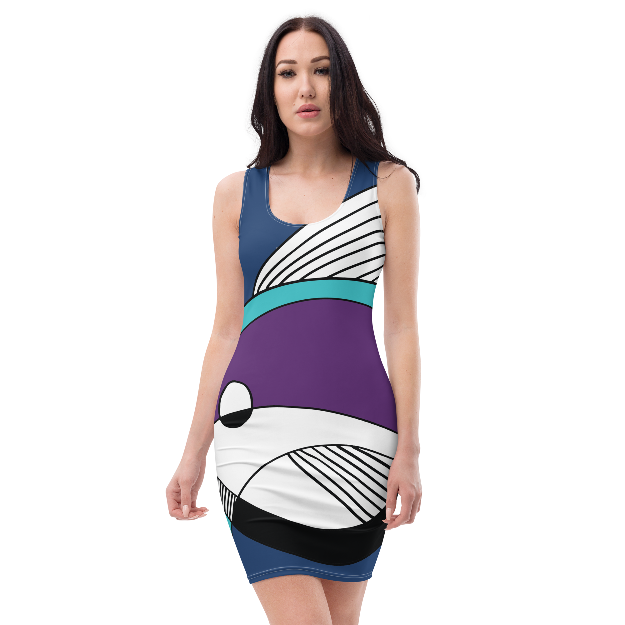 Fish from Kalevala | Bodycon dress