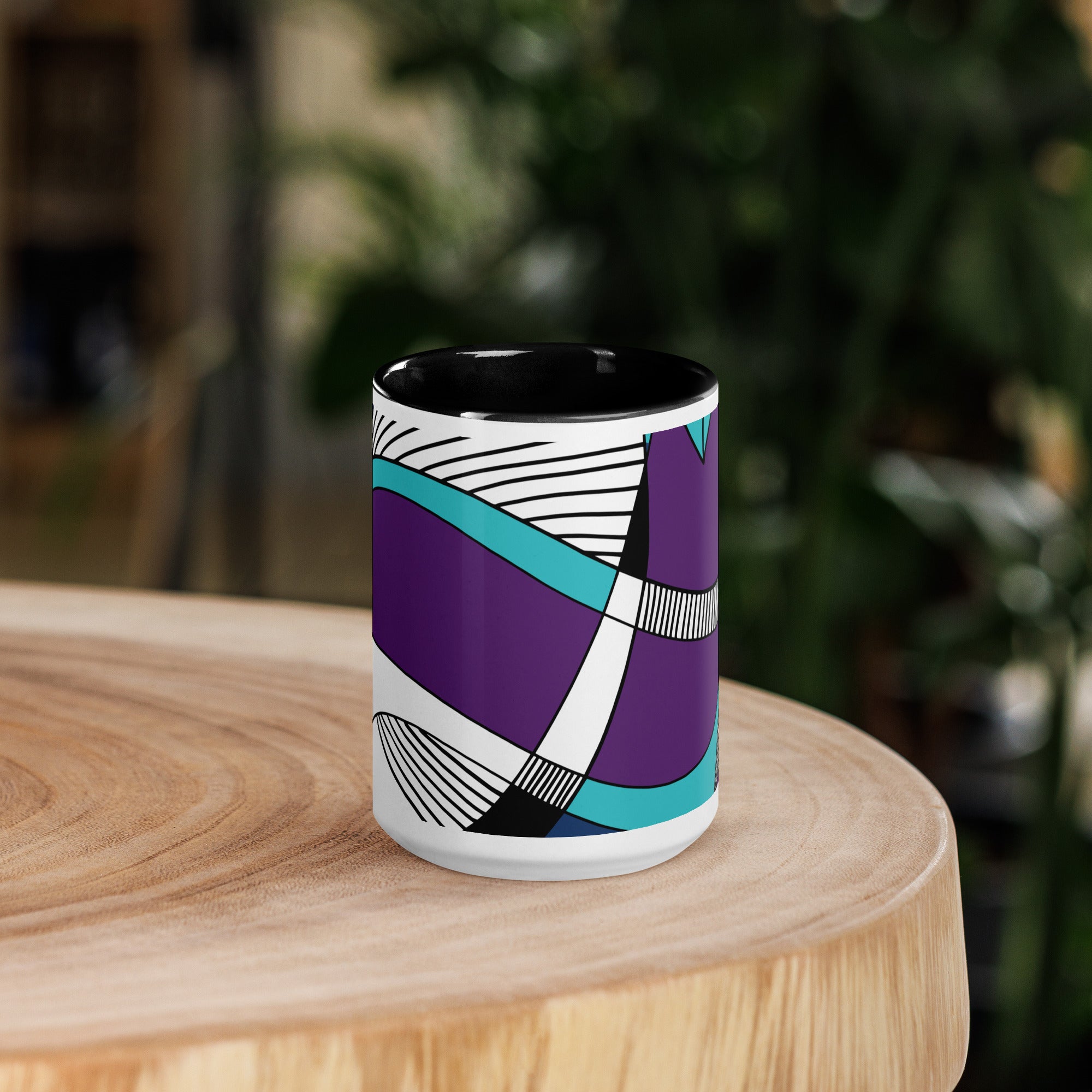 Fish from Kalevala | Mug with Color Inside