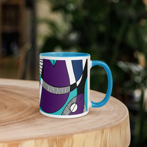 Fish from Kalevala | Mug with Color Inside