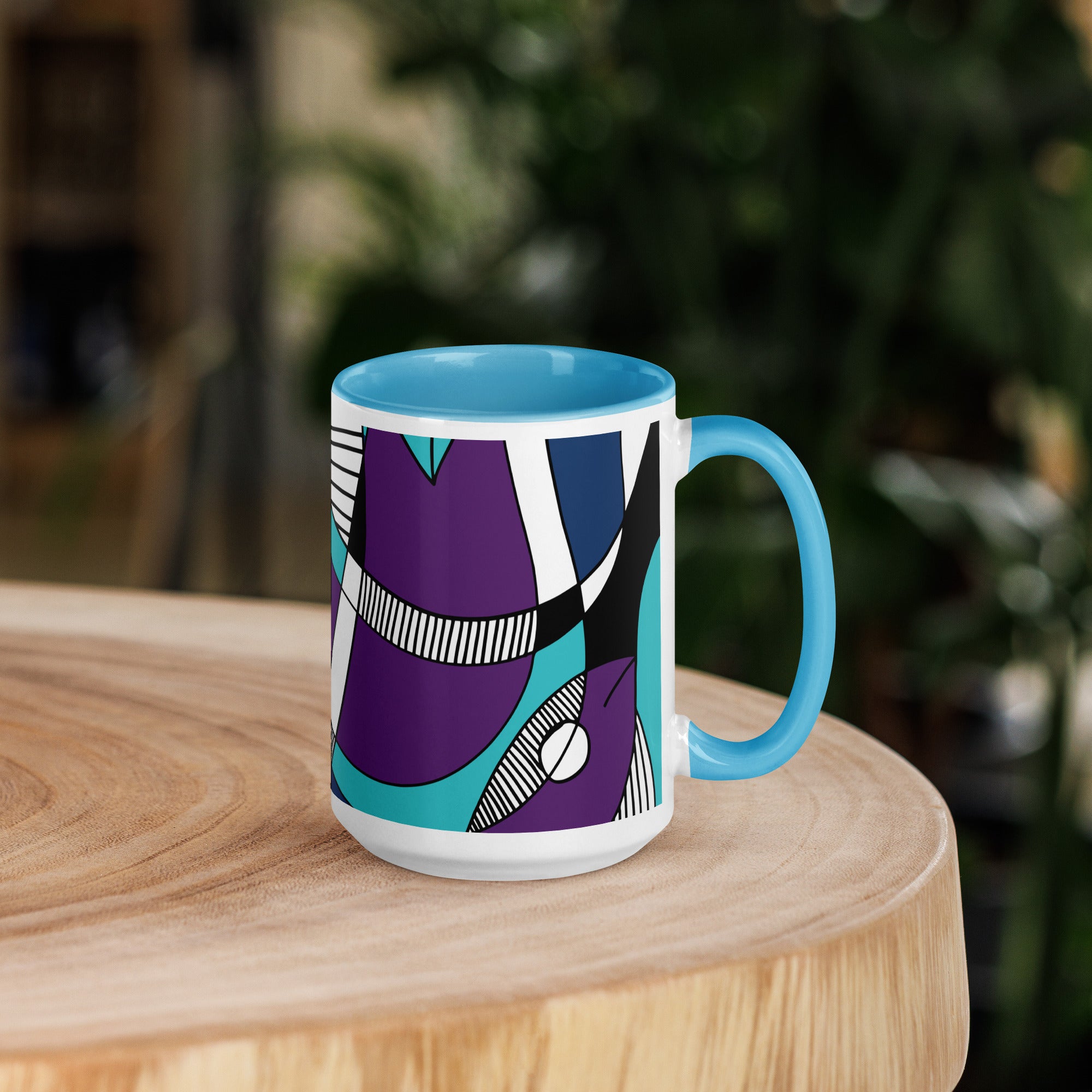 Fish from Kalevala | Mug with Color Inside