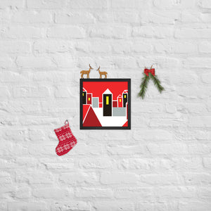 Christmas Town | Framed Poster