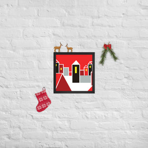 Christmas Town | Framed Poster