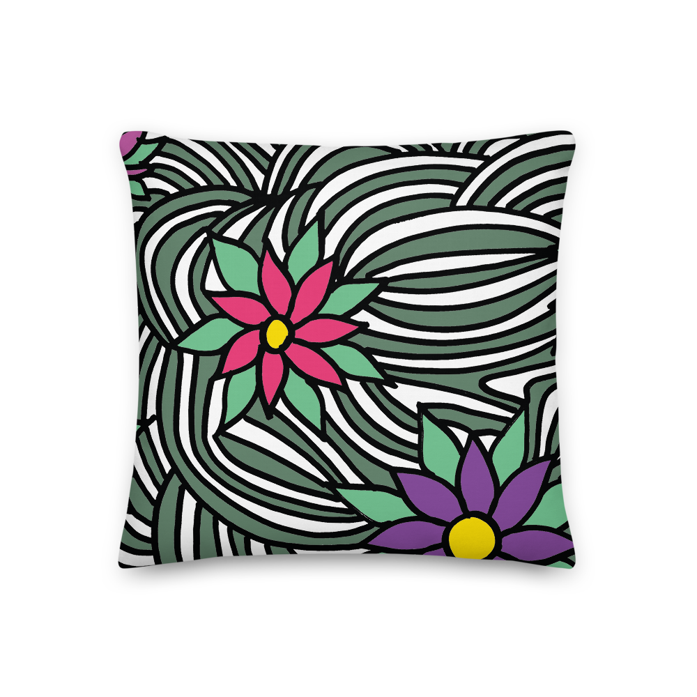 Flower Ornament | Pillow