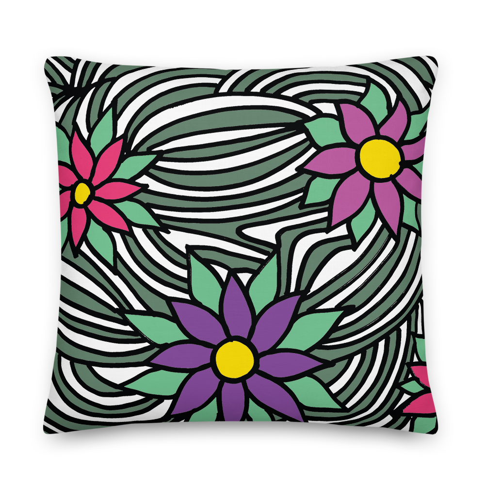 Flower Ornament | Pillow