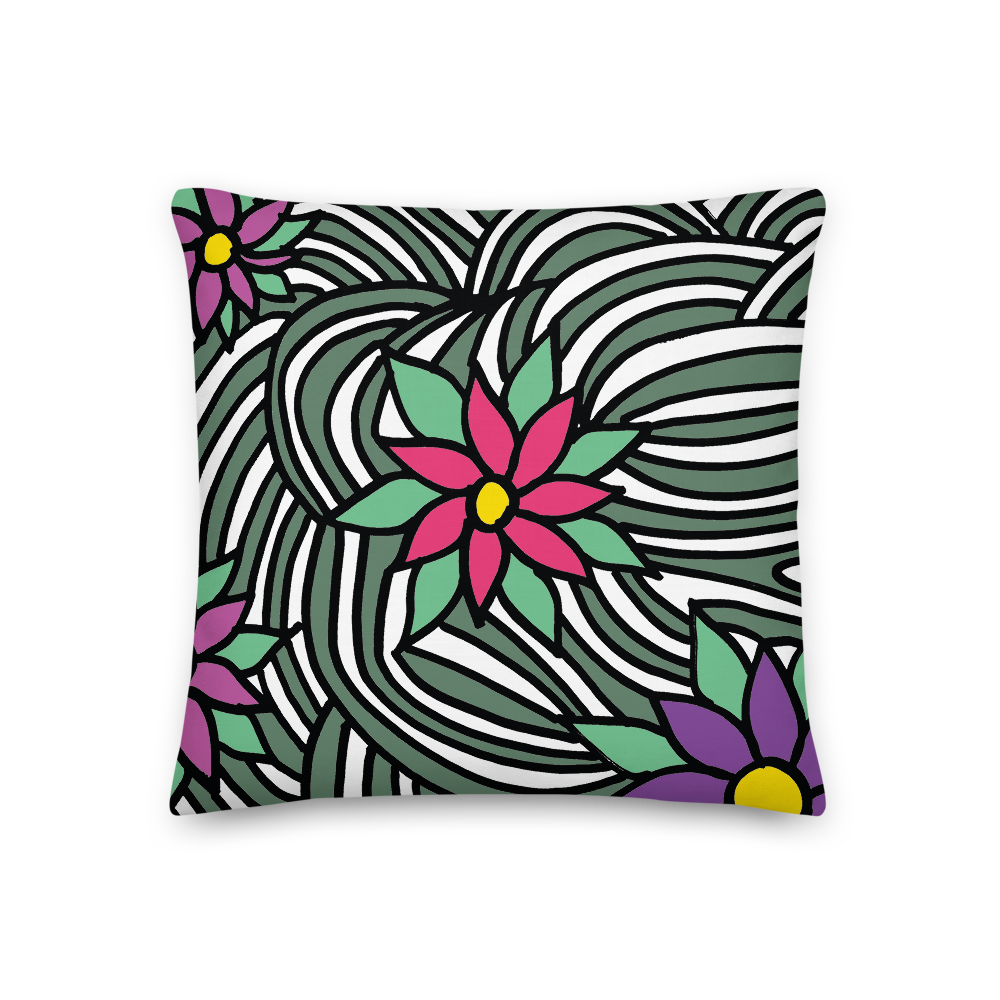 Flower Ornament | Pillow